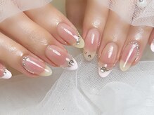 セレネ(Selene)/cheek × French nail