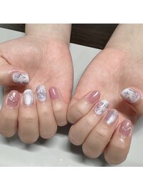 あじさいネイル