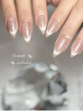 リメイク(Re:make)/フレンチマグネットネイル