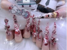 ネイル アリーズ セカンド(nail Allies 2nd)/痛ネイル　ゴテゴテ　3D 手描き