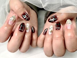 クリスマスネイル