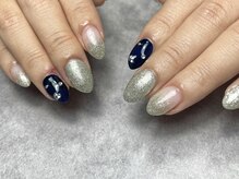 ミルティー(Milty)/navy & lame gradation