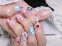 ネイル ファンシーファング(nail_fancy_fang)/モチーフネイル