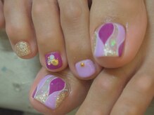 アールローズ(R-rose)/パープルタイルフット￥8640