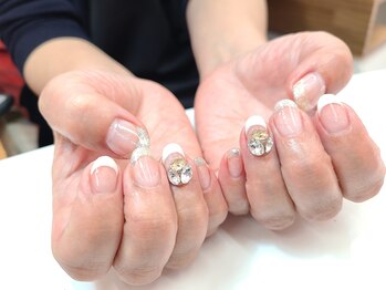 ネイルックバイナチュレルーム(Nailook by Nature Room)/JrネイリストAkie☆フレンチ