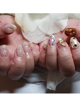 リラクゼーションエステハウス リンレイ(RINREI)/ニュアンスネイル