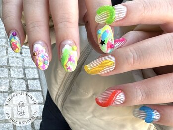 ネイルズガッシュ 溝の口店(NAILs GUSH)/ニュアンス/個性派/ポップ