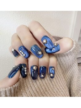 ローラネイル(Roller nail)/ジェルマグネットコース¥7000
