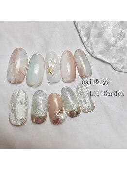 リルガーデン 新宿南口(Lil' Garden)/大人ニュアンス＊ネイルサンプル