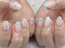 ハニービービー(Honey Bee Bee)/フレンチスターネイル