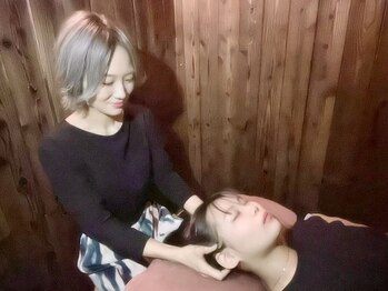アジアンリラクゼーション ヴィラ 東広島店(asian relaxation villa)の写真/【もみほぐしとドライヘッドスパのセットメニュー】で全身の溜まった疲れがすっきり◎贅沢な時間を・・・♪