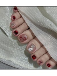 フット４本パーツアートやり放題