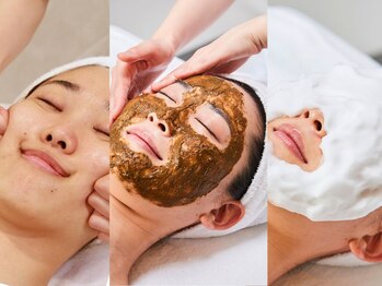 パトラ 難波店の写真/【若見え肌】肌質改善のスペシャルケア!小顔造形フェイシャル+毛穴改善
★ハーブピーリング年齢オフ肌に