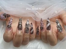 ピオミエルネイル 新宿(pio miel nail)/ダークバタフライ