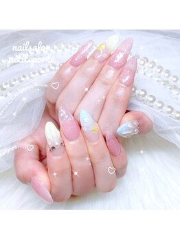 プティポルト(petite porte)/3D☆パステルリゾートネイル♪