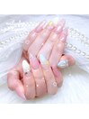 3D☆パステルリゾートネイル♪