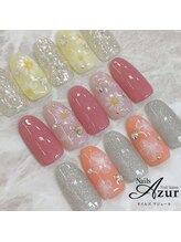 ネイルズアジュール アピタ新潟西店(Nailz Azur)/ハンド　定額デザインＢコース