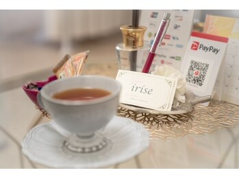 イリゼ(irise)/ウエルカムドリンクのサービス♪