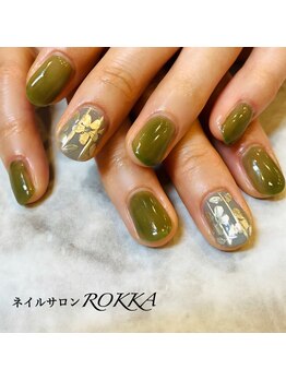 ロッカ(ROKKA)/フラワーネイル