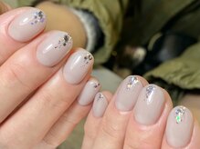 アイボリー(ivory)/シアーグレー