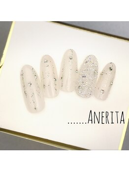ネイルサロン アンリタ(nail salon AneRita)/スノーホワイト☆ピクシーネイル