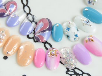 定額ネイル￥7560