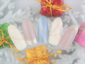 ラヴィネイル 四条烏丸店 メリー(La Vie Nail merry)/12月限定ネイル