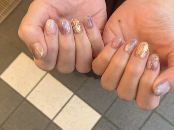 サトリネイルルーム 西宮北口(satori nail room)/アメジスト。・
