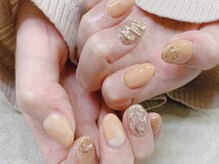 プライズアイリス アイラッシュ 池袋東口店(prize Iris eyelash)/秋っぽニュアンスネイル【池袋】