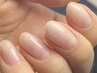 【hand】シンプルで品のある指先に◎クリアジェル10本¥5500