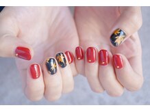 ネイル フライガール(nail FLY GIRL)/紅葉ネイル♪