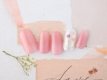 ダッシングディバ 東京ドームシティ ラクーア店(DASHING DIVA)/上品バラアートネイル　¥6600