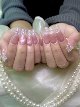 ラッキーネイル(lucky nail)/チップスカルプ持ち込みデザイン