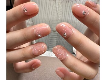 シンプルキルティングネイル