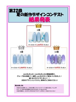 2025年夏デザインコンテスト結果