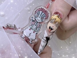 痛ネイル　3D ゴテゴテ