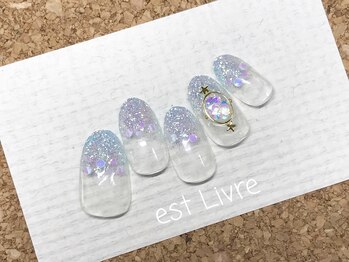 エストリブレ(estLivre)/ラメグラ&ホログラム