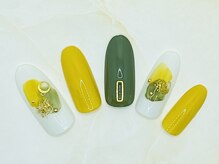 アッサンブレ(Assembler)/塗りかけネイル