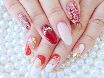 フラッシュネイル フレンテ西宮店/除去付デザイン定額コ-ス◇