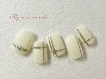 ネイルメゾン 梅田(NAIL MAISON)/メタリックリングミラー