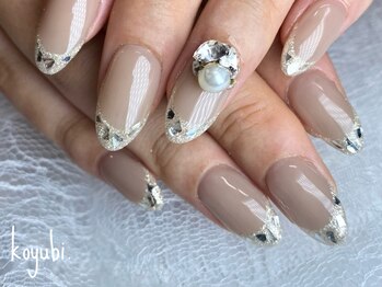 コユビ(koyubi.)/ガラスフレンチとストーンアート