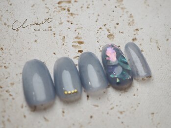 ネイルクローゼット(Nail Closet)/8月 Monthly Design