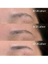 アイミーモア 国立店(aimer more)/眉毛ワックス★ビフォーアフター