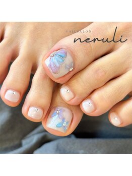 ネルリ(neruli)/butterfly foot nail
