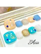 ネイルズアジュール 新潟亀田店(Nails Azur)/フット☆定額デザインCコース
