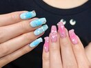 Summer Y2K nail