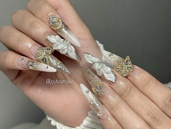 Ｐｉｋａ　Ｎａｉｌ［ピカネイル］上野／御徒町/チップ長さ出し持込やり放題