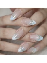 アイネイルズ 布施店(I.NAILS)/マーブルネイル/フレンチネイル