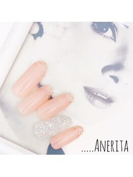 ネイルサロン アンリタ(nail salon AneRita)/清楚なモテ☆ピクシーネイル
