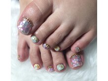 リエル(Riel)/ハート散りばめフット☆新規8200